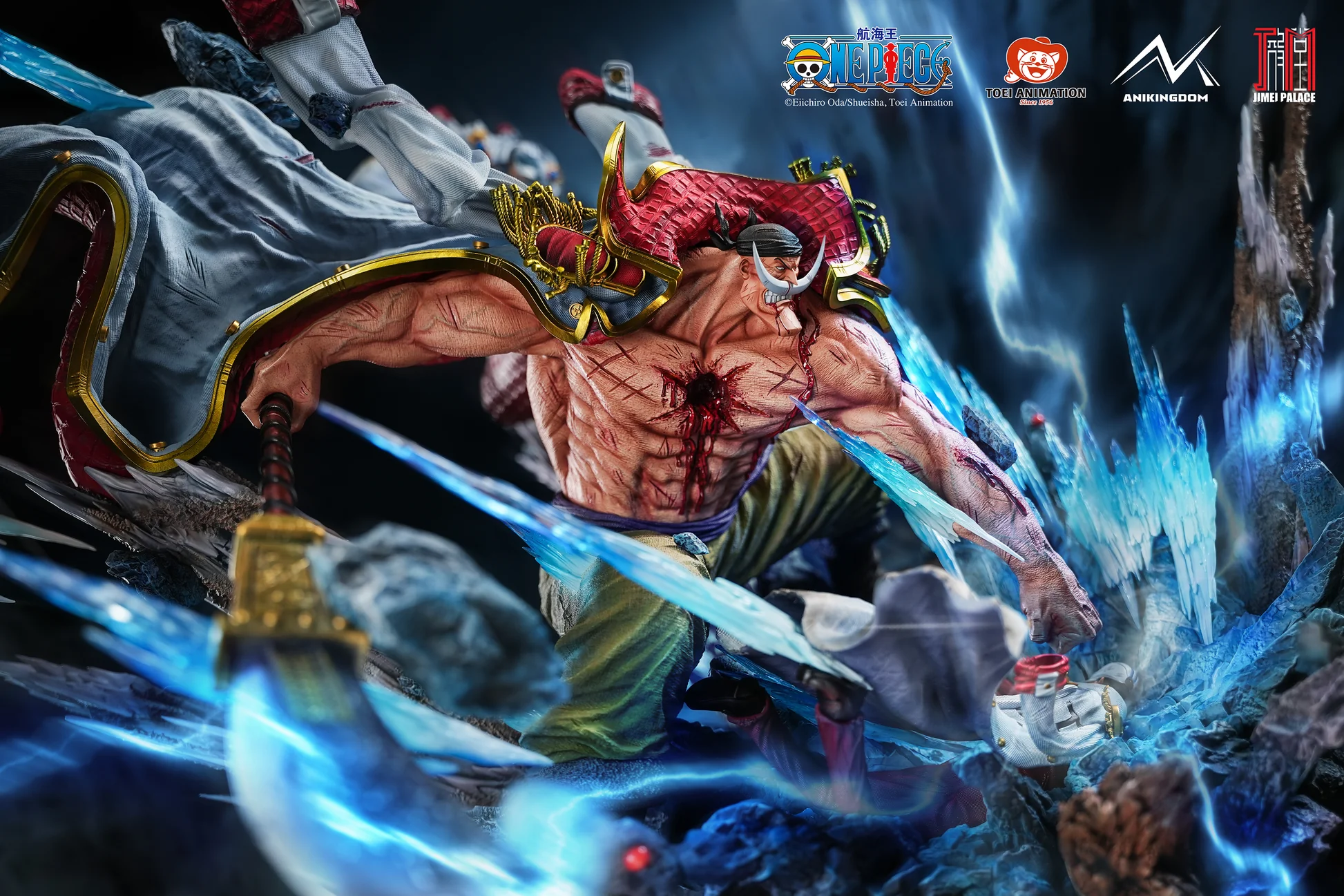 ANIKINGDOM X Jimei Palace - One Piece Whitebeard Edward Newgate Statue (Licensed) - Image 5