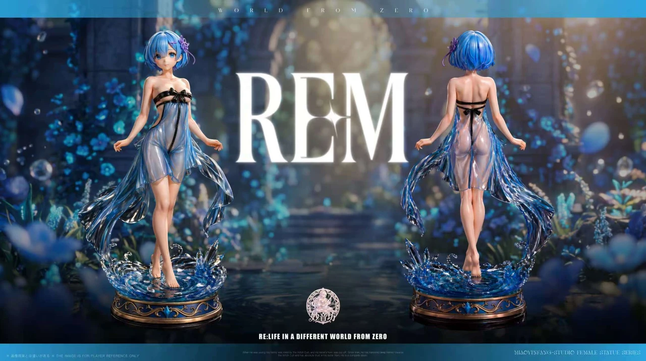 Miao Yin Fang Studio - Blue tulle Rem Re:ZERO - Starting Life - Image 2