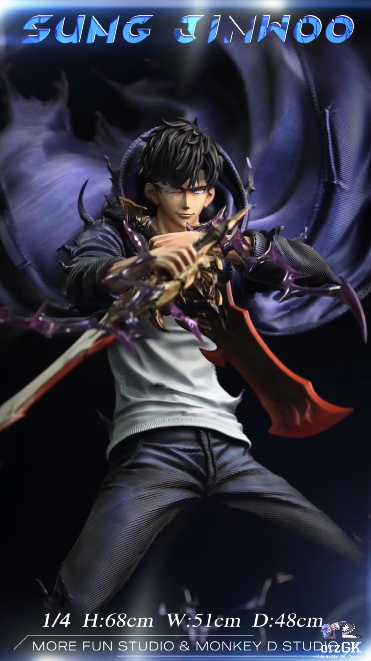 More Fun Studio X Monkey D. Studio - Sung Jin Woo E-Rank Hunter Solo Leveling