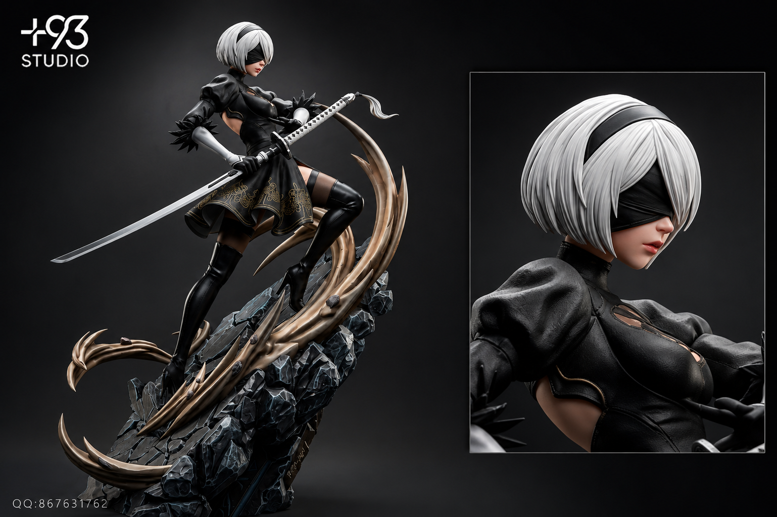 XIX·III Studio - YoRHa No. 2 Type B Attack NieR:Automata - Image 2