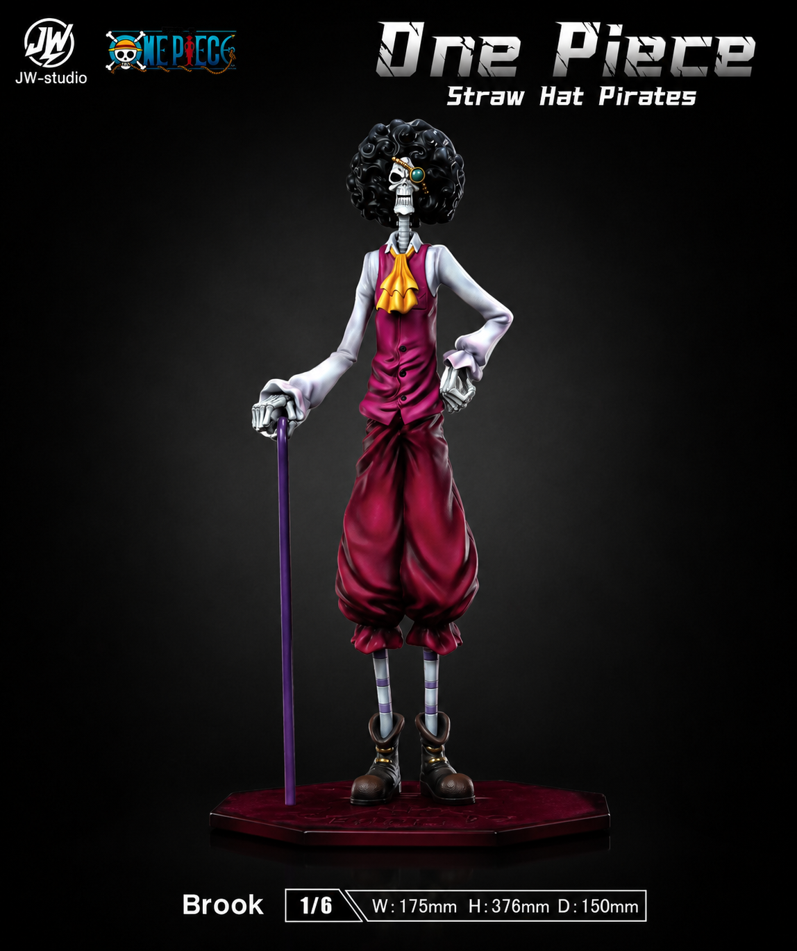 JW Studio - Straw Hat Pirates  series #4 Sanji X #5 Usopp X #6 Brook X #7 Robin X #8 Franky X # 9 Chopper One Piece - Image 4