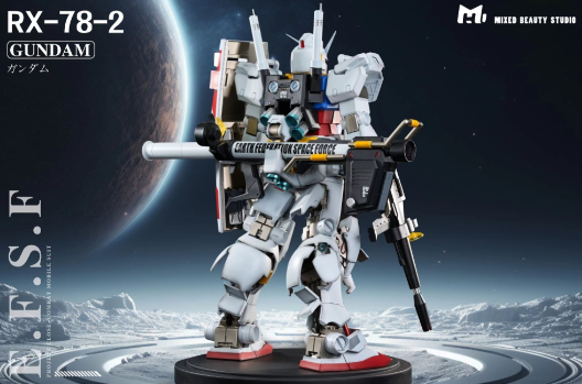 MIXED BEAUTY Studio - Gundam - RX-78 Gundam Statue - Image 4