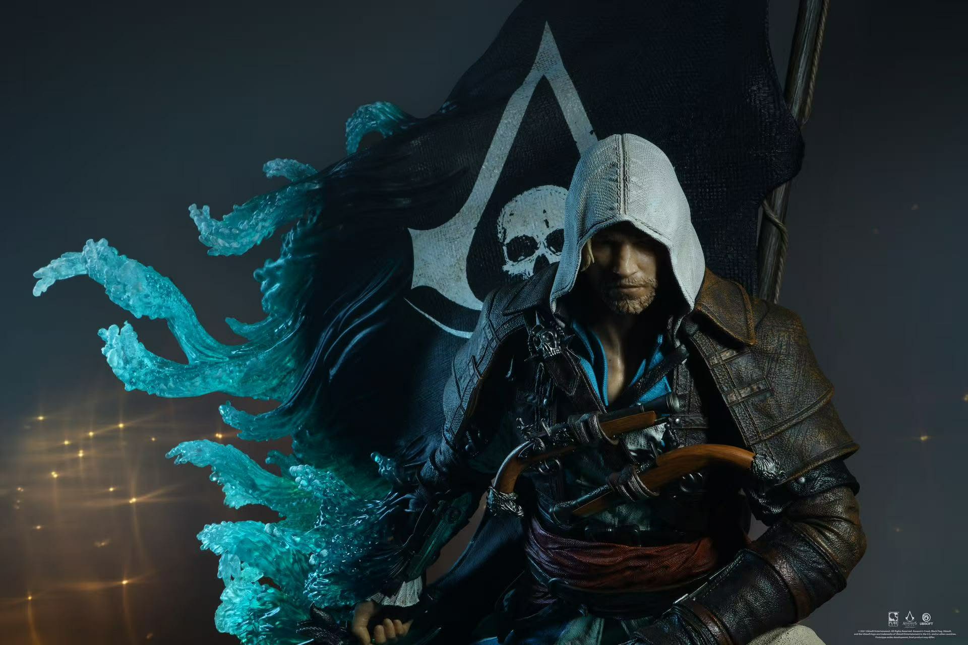 PureArts Studio - Assassin’s Creed Animus Edward Kenway Figure X Bust (Licensed) - Image 3