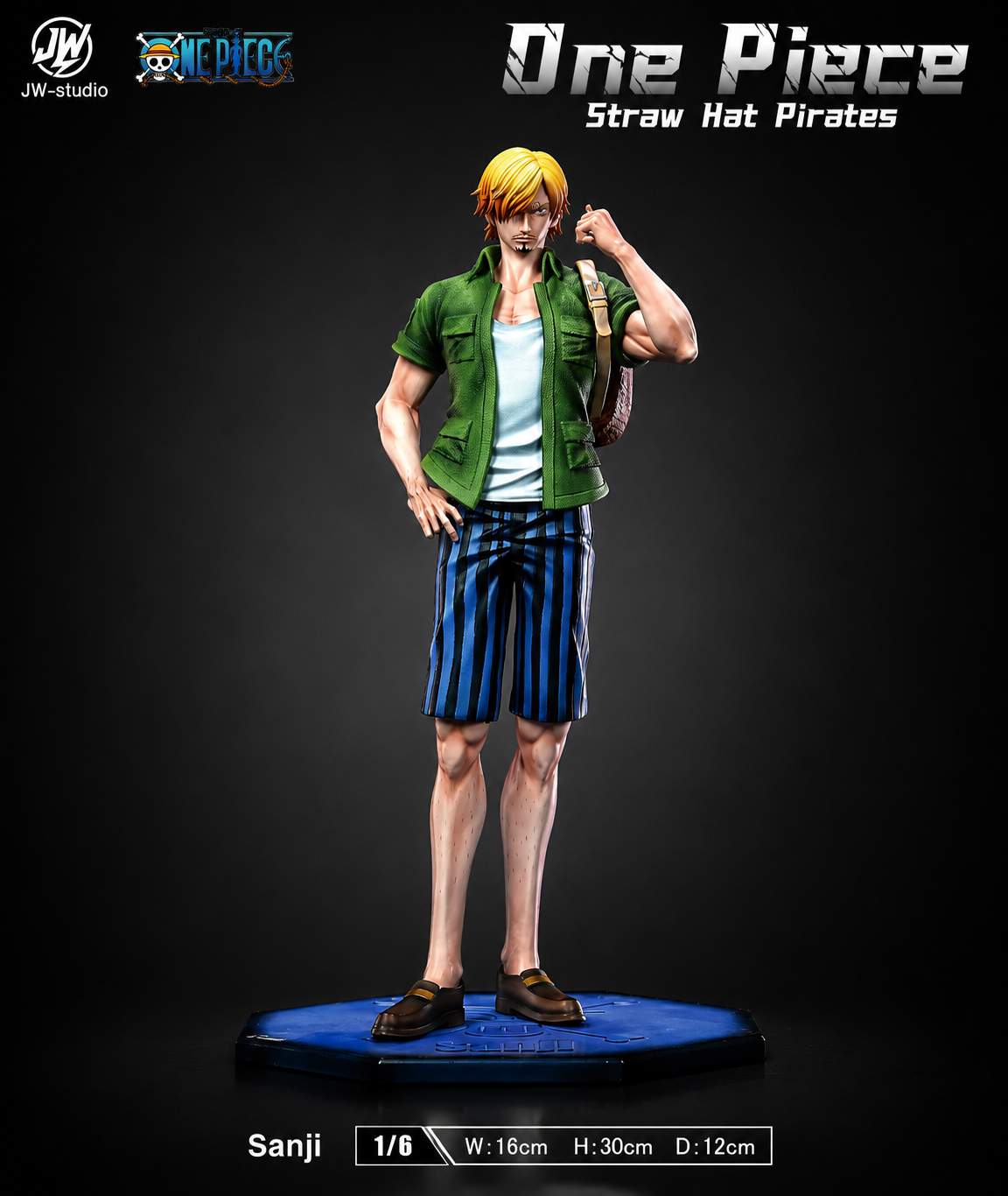 JW Studio - Straw Hat Pirates  series #4 Sanji X #5 Usopp X #6 Brook X #7 Robin X #8 Franky X # 9 Chopper One Piece - Image 6