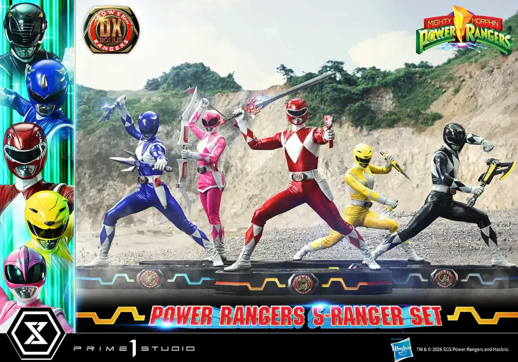 Prime 1 Studio - Premium Masterline Mighty Morphin  Power Rangers Red Ranger (Licensed) - Image 7