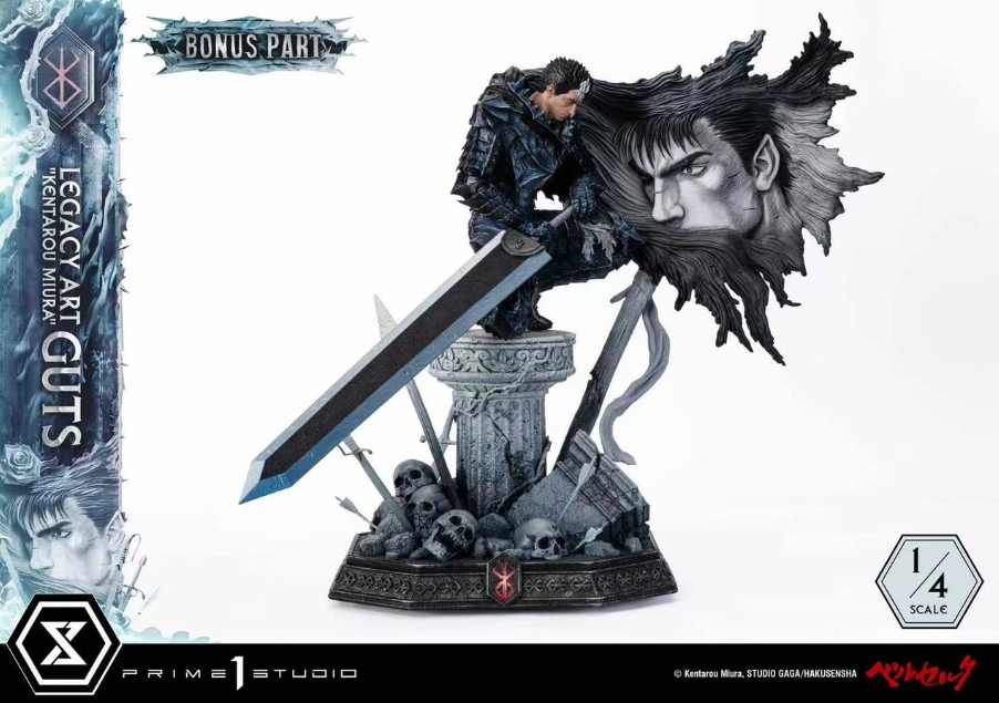 Prime 1 Studio - Legacy Art "Kentarou Miura" Berserk Guts (Licensed) - Image 9
