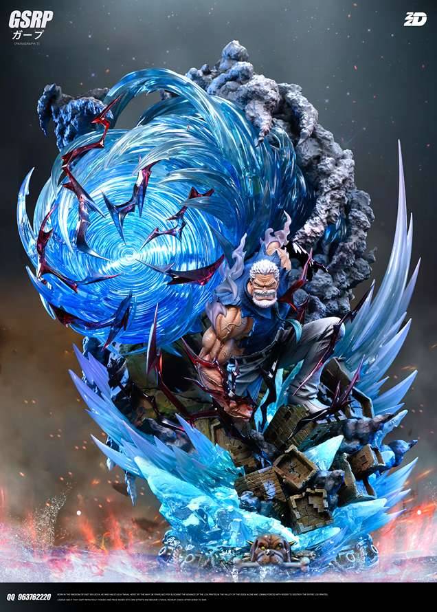 ZZDD Studio - One Piece Navy Hero Monkey D. Garp