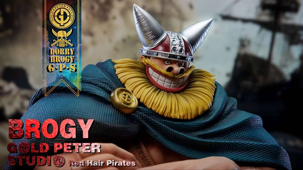 Gold Peter Studio - Red Hair Pirates Dorry x Brogy One Piece - Image 4