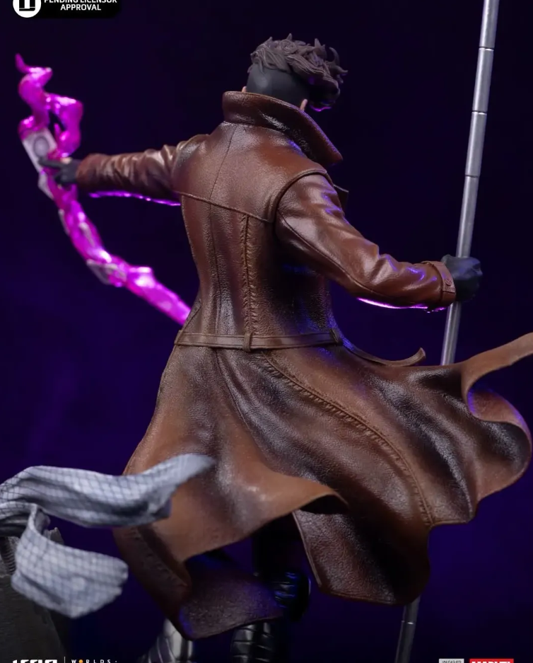 Iron Studio - Statue Gambit Unleashed - X-Men - Art Scale 1/10 MARCAS146126-10 (Licensed) - Image 7