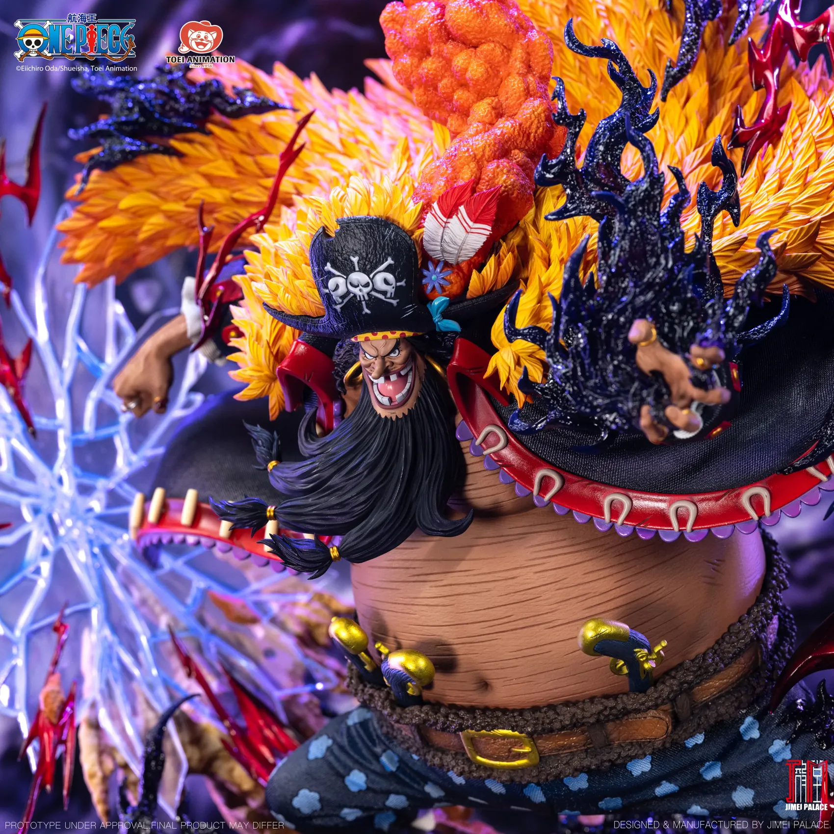 JIMEI PALACE Studio - One Piece Blackbeard 1/6 Scale Statue (Licensed) - Image 3