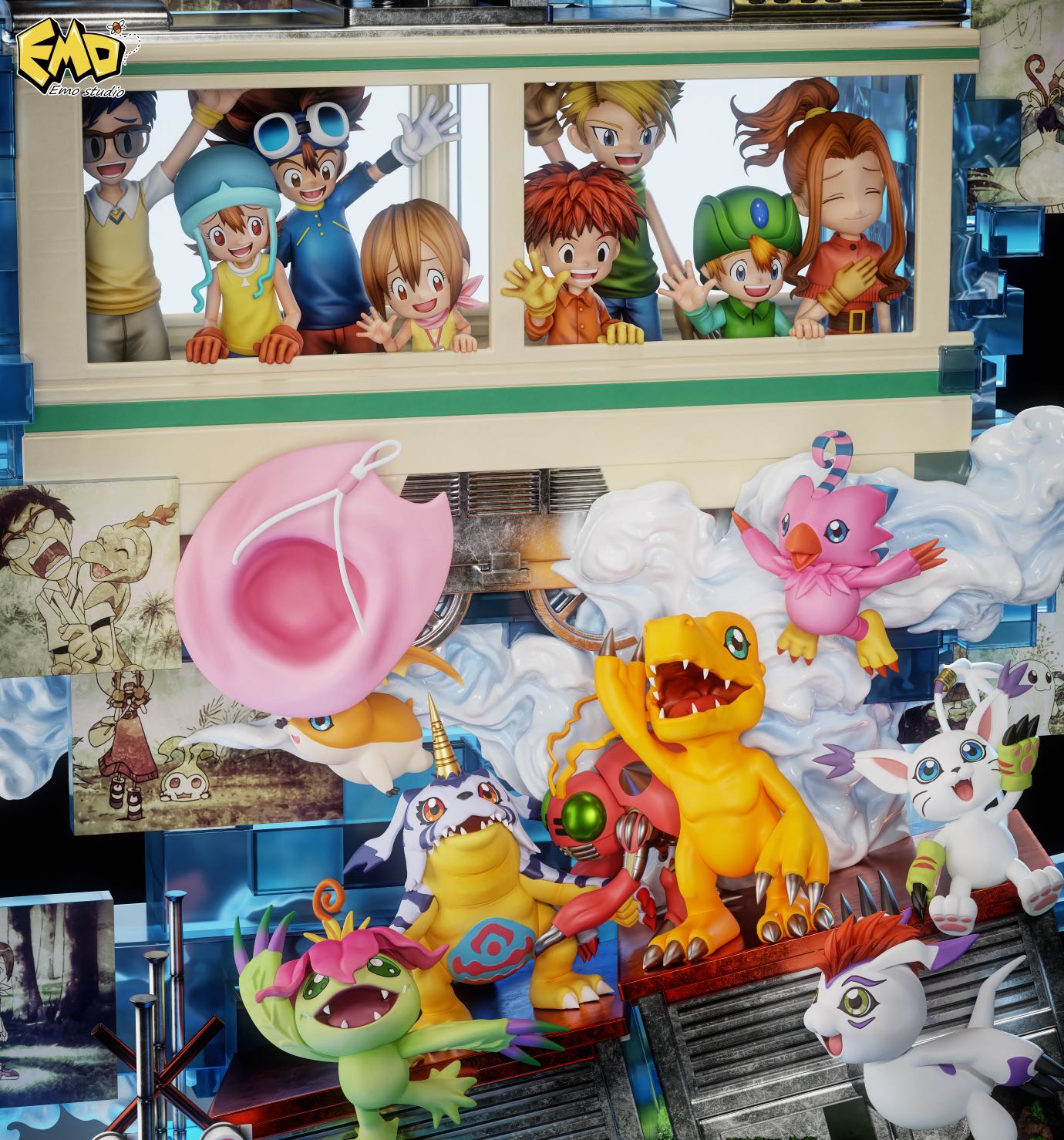 Emo Studio - Graduation Model #7 Digimon Adventure Digimon - Image 4