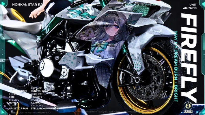 Star Origin Studio - Firefly Motorcycle Ver. Honkai: Star Rail - Image 2