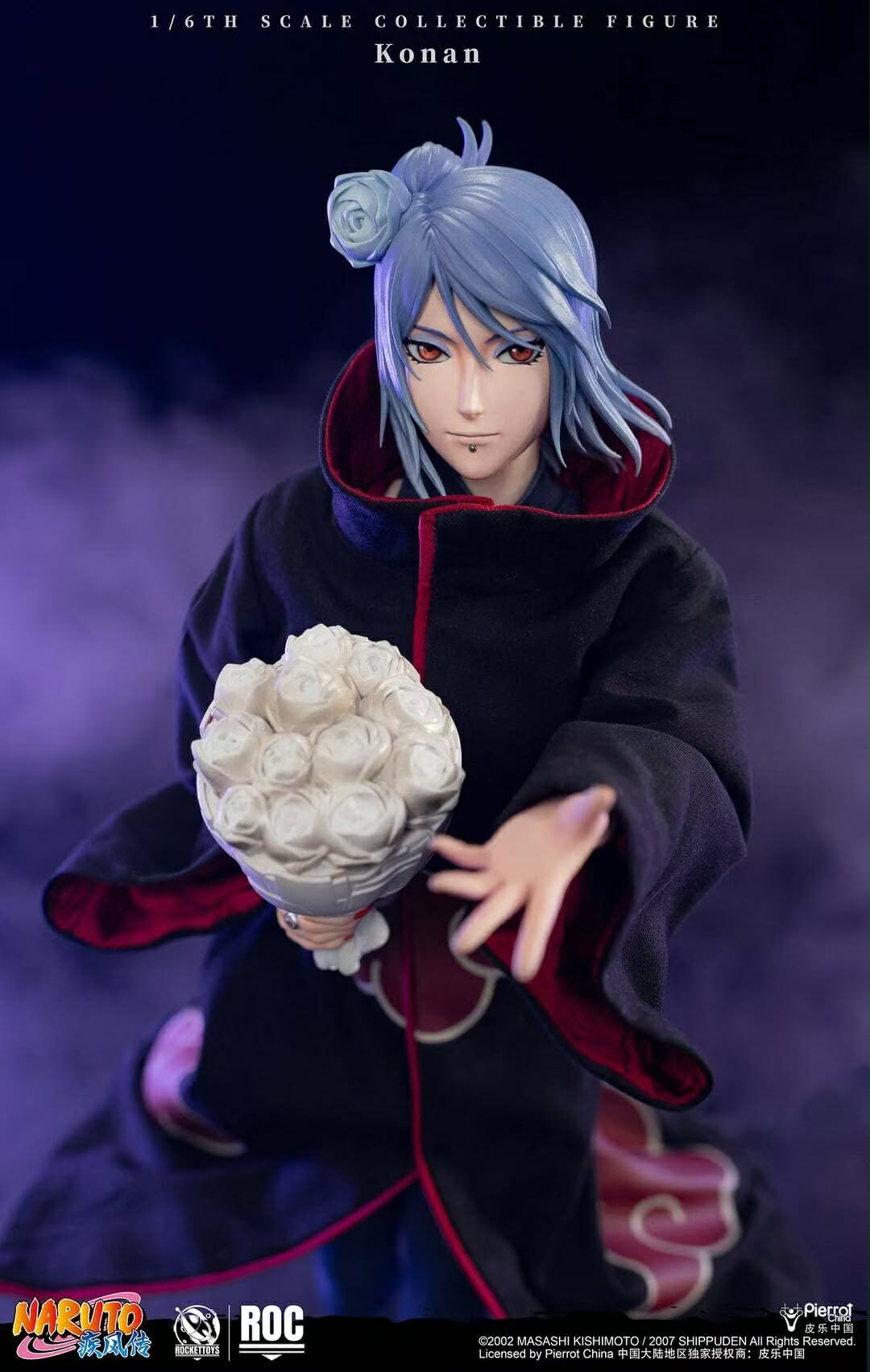 ROCKETTOYS Studio - Naruto Shippuden Konan 1/6 Scale Action Figure (Licensed) - Image 10