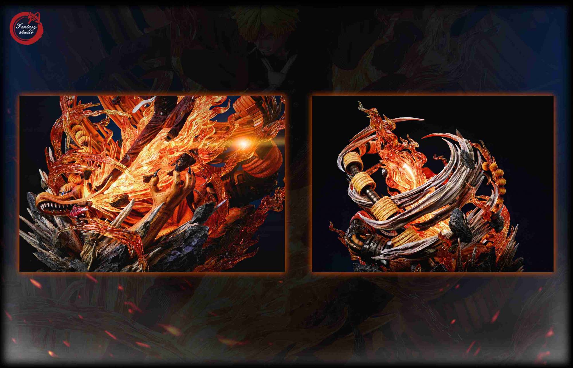 Fantasy Studio - One Piece Series Large Statue The Second Bomb Sanji VS Queen - Image 8