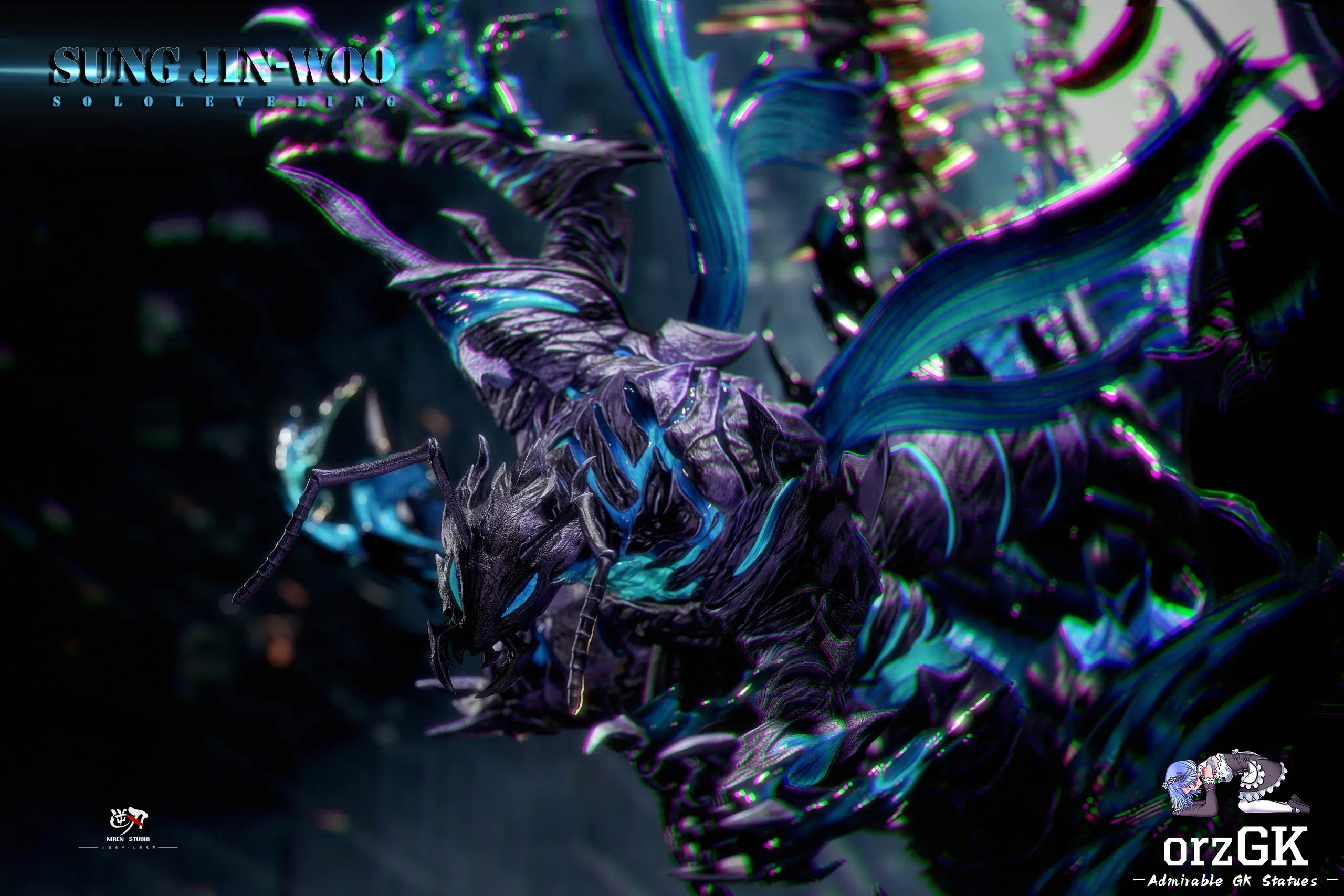 NiRen Studio - Monarch of Shadows Sung Jin Woo Solo Leveling - Image 7