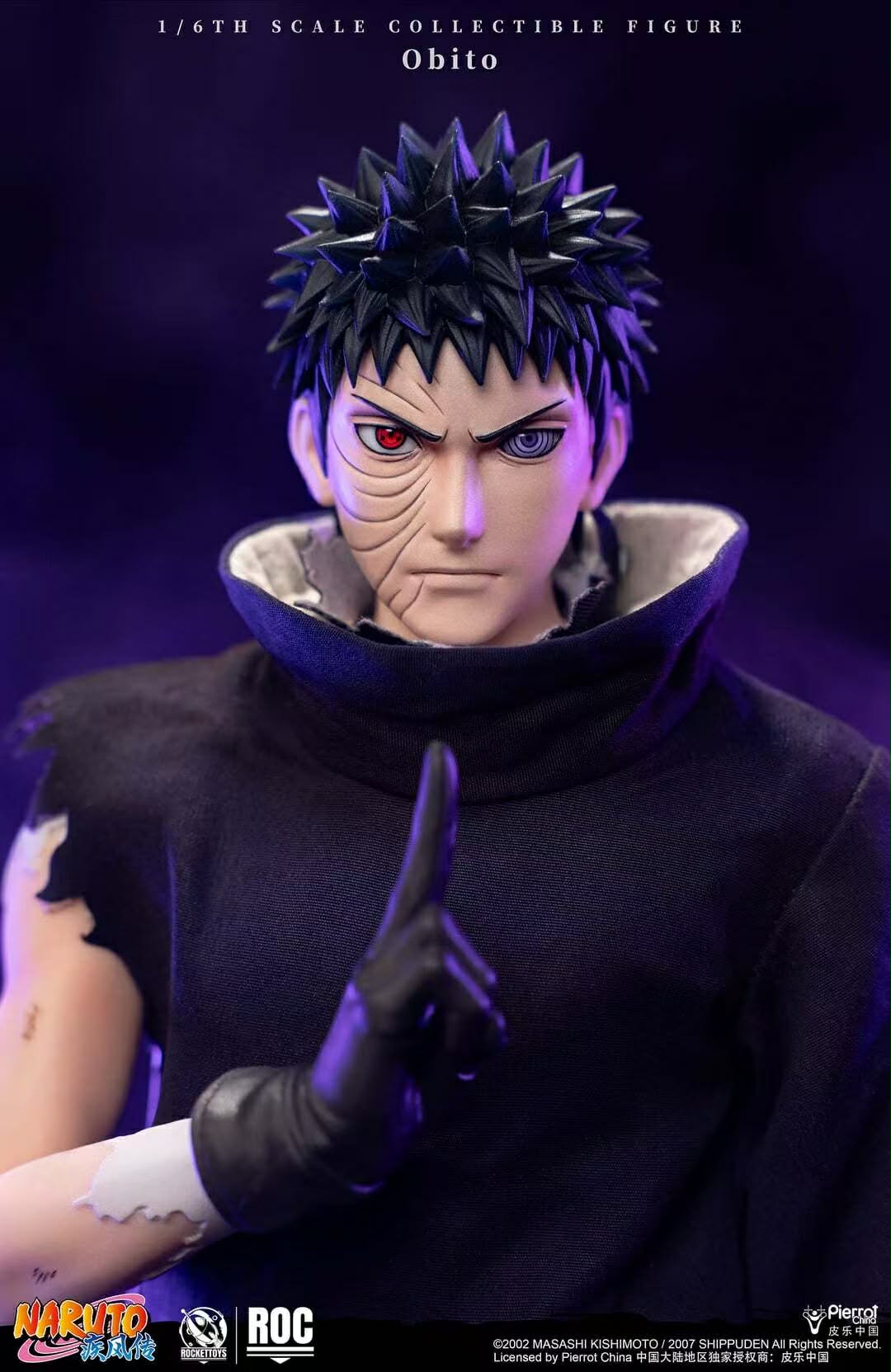 ROCKETTOYS Studio - Naruto Shippuden Obito Madara V.2 1/6 Action Figure (Licensed) - Image 9