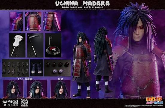 ROCKETTOYS Studio - Naruto Shippuden Uchiha Madara 1/6 Scale Action Figure ROC-005 (Licensed)