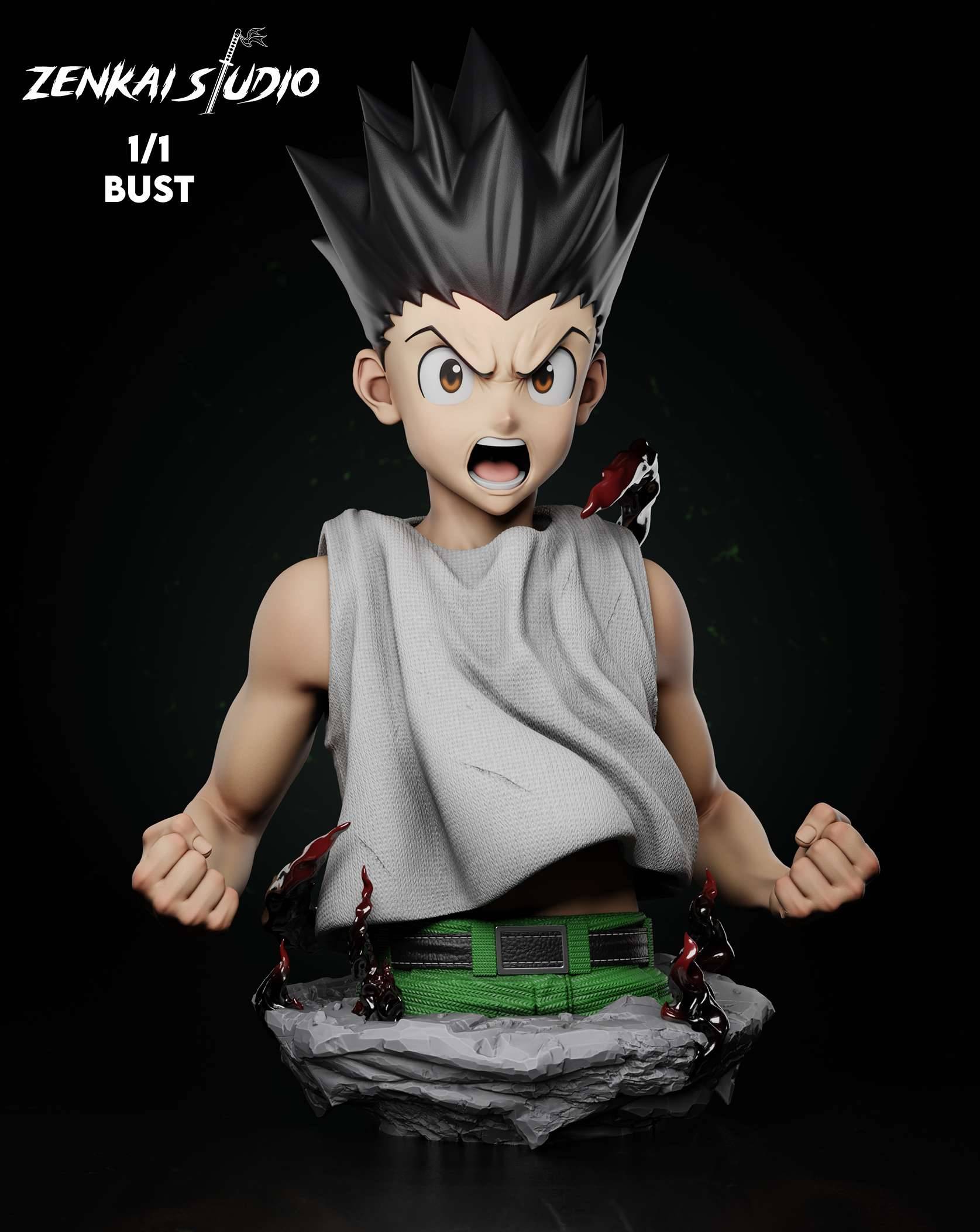Zenkai Studio - Hunter x Hunter Gon Freecss 1/6, 1/4 and 1/1 Bust - Image 4
