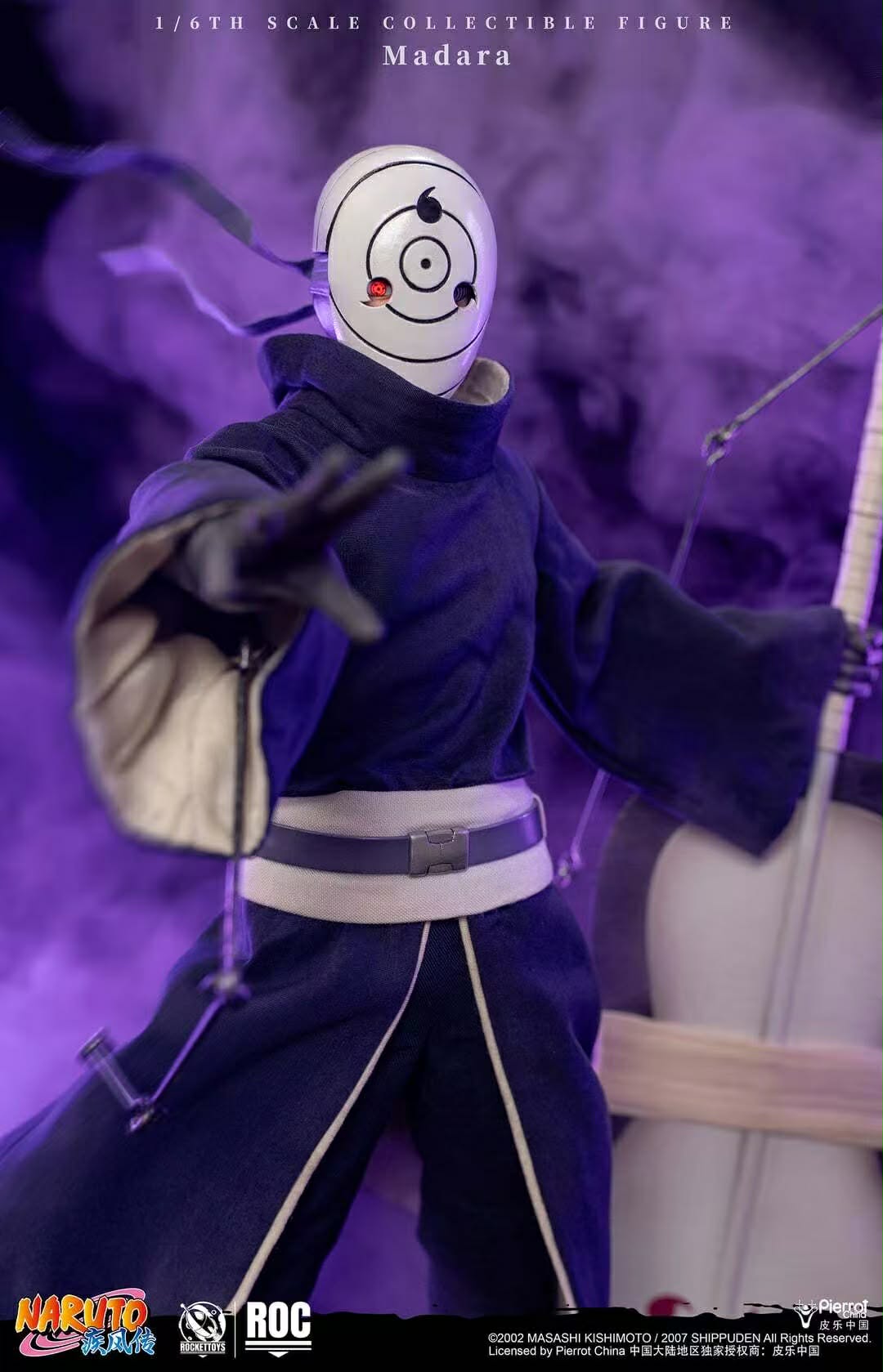 ROCKETTOYS Studio - Naruto Shippuden Obito Madara V.2 1/6 Action Figure (Licensed) - Image 18