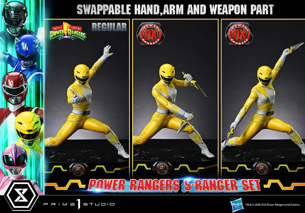 Prime 1 Studio - Premium Masterline Mighty Morphin  Power Rangers Red Ranger (Licensed) - Image 13