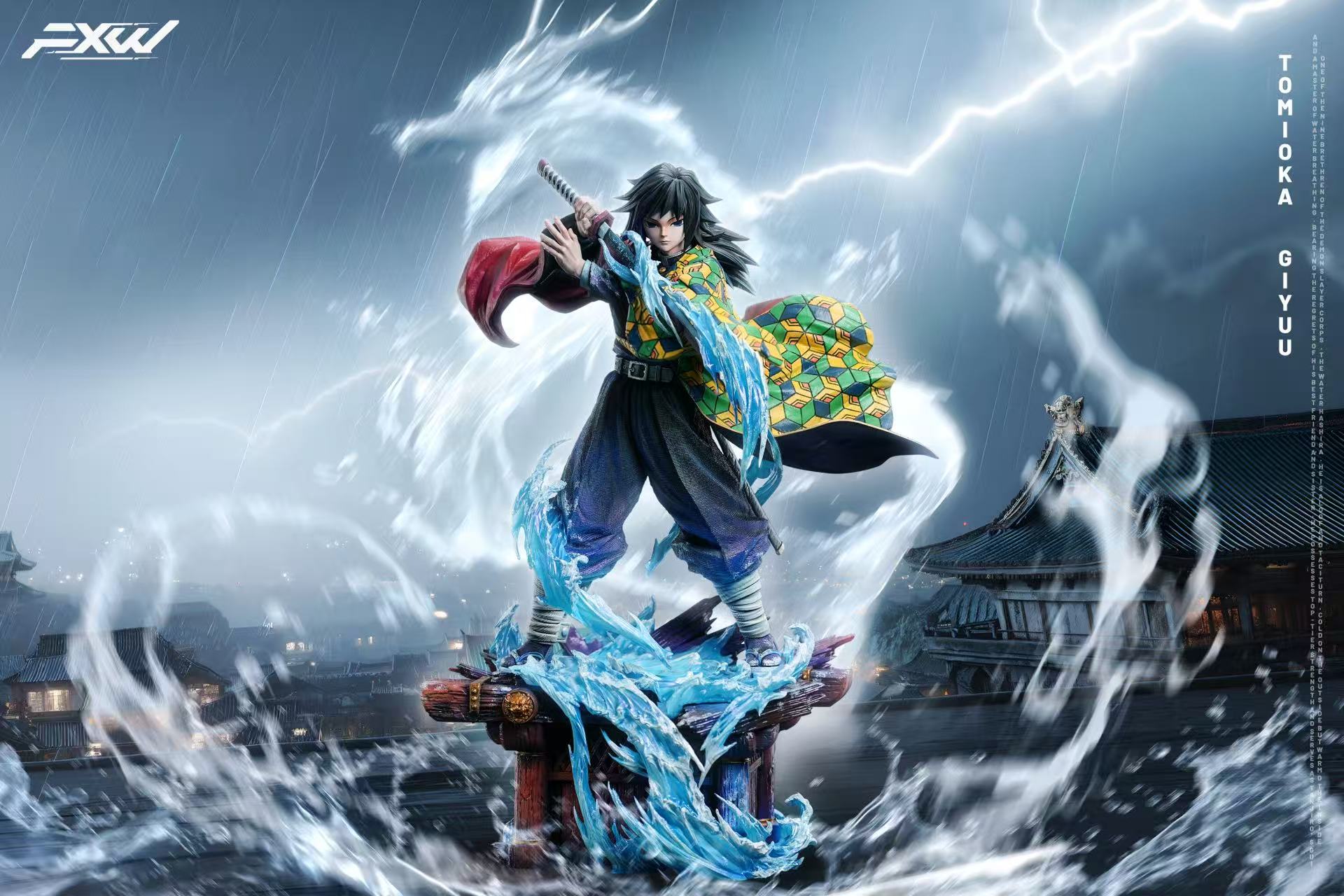FXW Studio - Nine Hashira Series Water Hashira Giyu Tomioka Demon Slayer