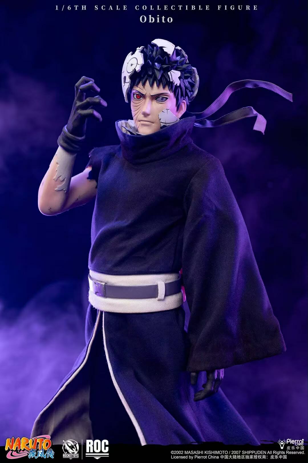 ROCKETTOYS Studio - Naruto Shippuden Obito Madara V.2 1/6 Action Figure (Licensed) - Image 8