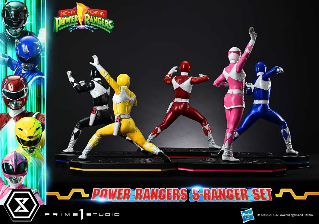 Prime 1 Studio - Premium Masterline Mighty Morphin  Power Rangers Red Ranger (Licensed) - Image 9