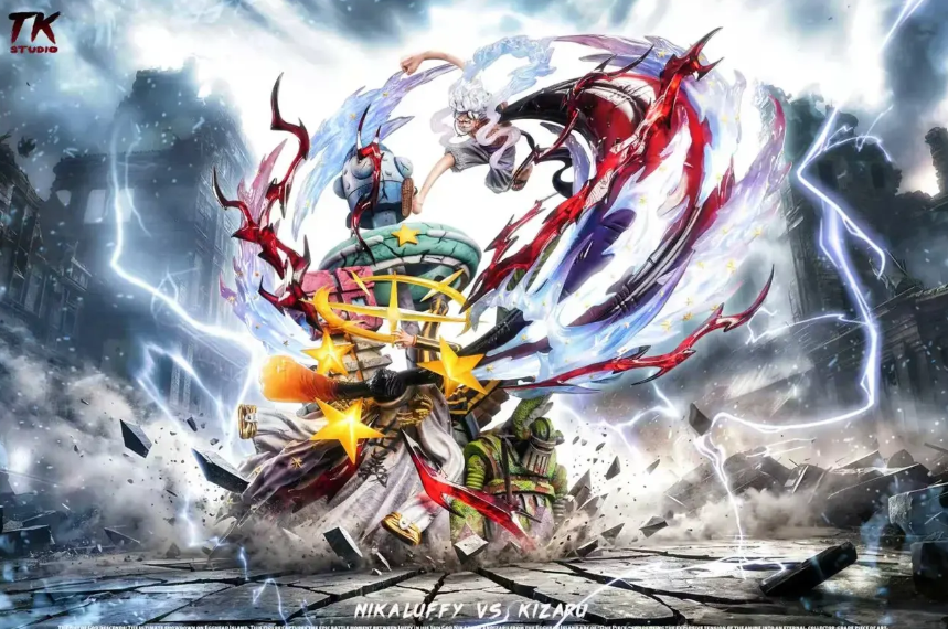TK Studio- Nika Luffy vs Kizaru Borsalino