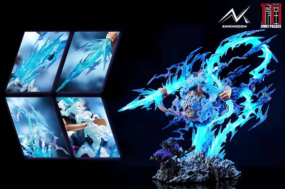 Anikingdom x Jimei Palace Studio - Nika Luffy Licensed Statue - Image 3