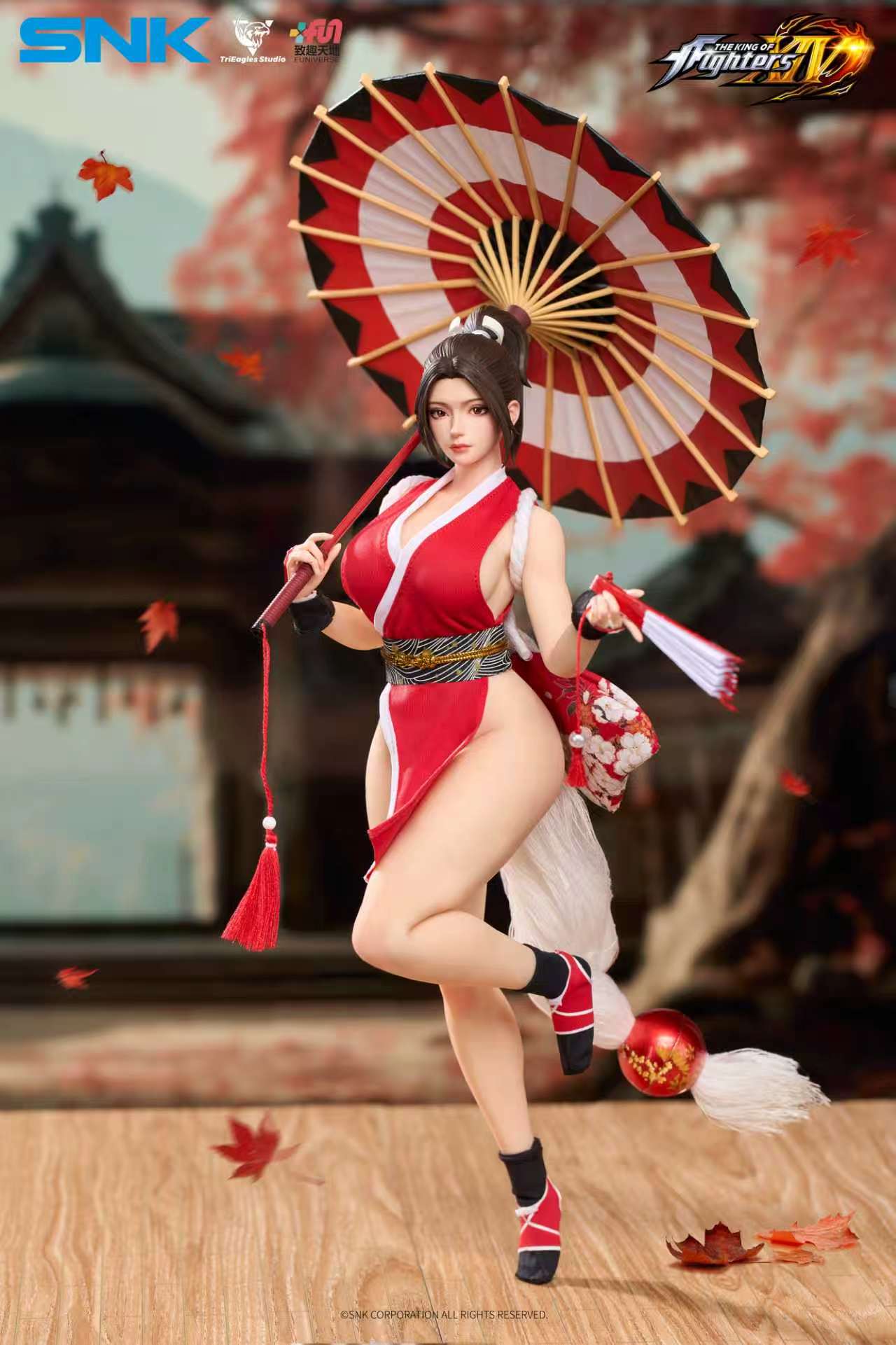 TriEagles Studio - The King of Fighters XIV Mai Shiranui 1/6 Scale Collectible Action Figure (Licensed) - Image 9