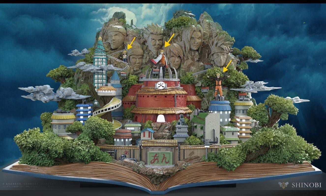 Wasp Studio- Naruto Konoha village