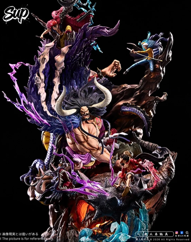 Sup Studio - Kaidou X Three Captains One Piece - Image 5