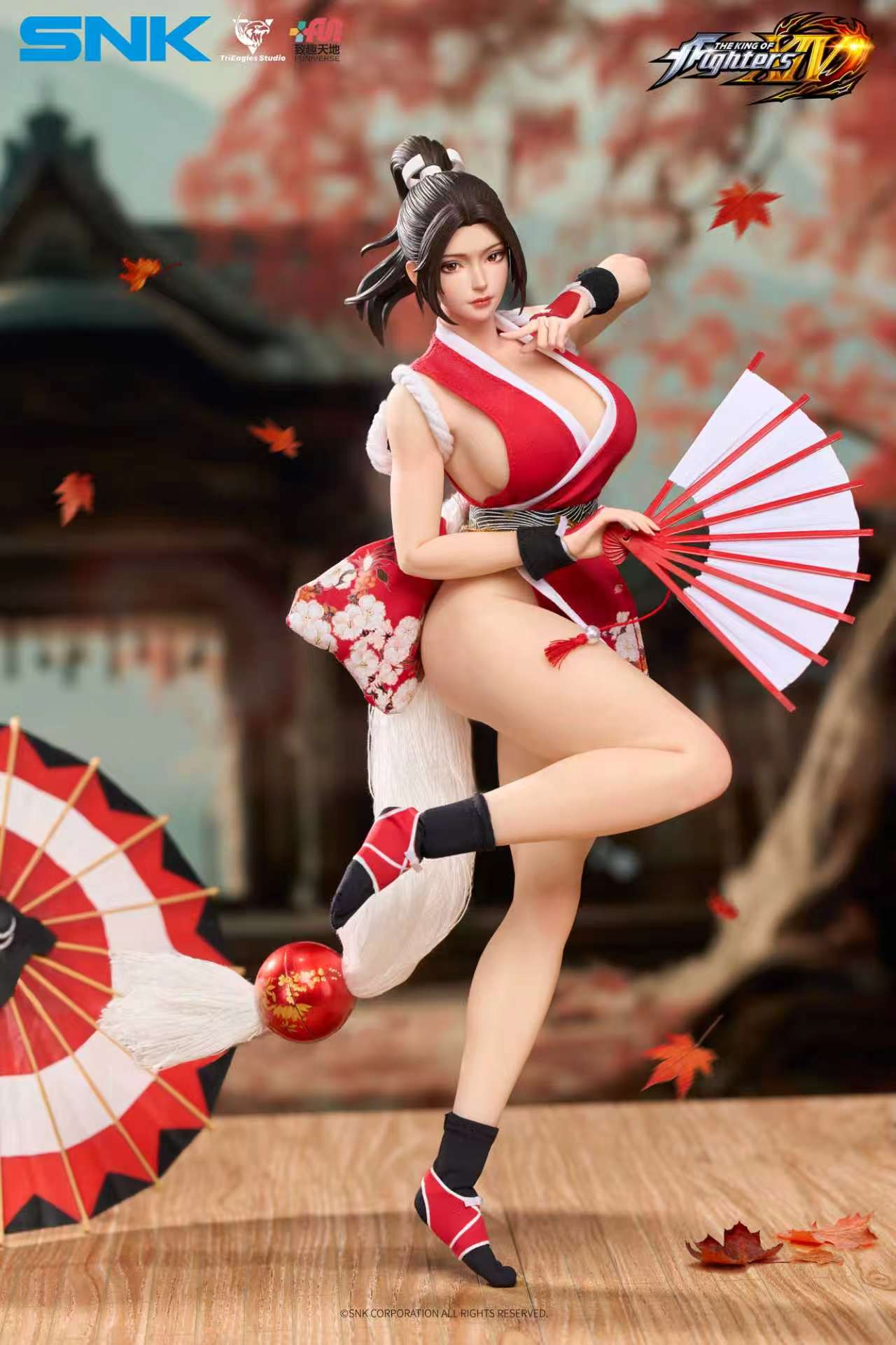 TriEagles Studio - The King of Fighters XIV Mai Shiranui 1/6 Scale Collectible Action Figure (Licensed) - Image 4