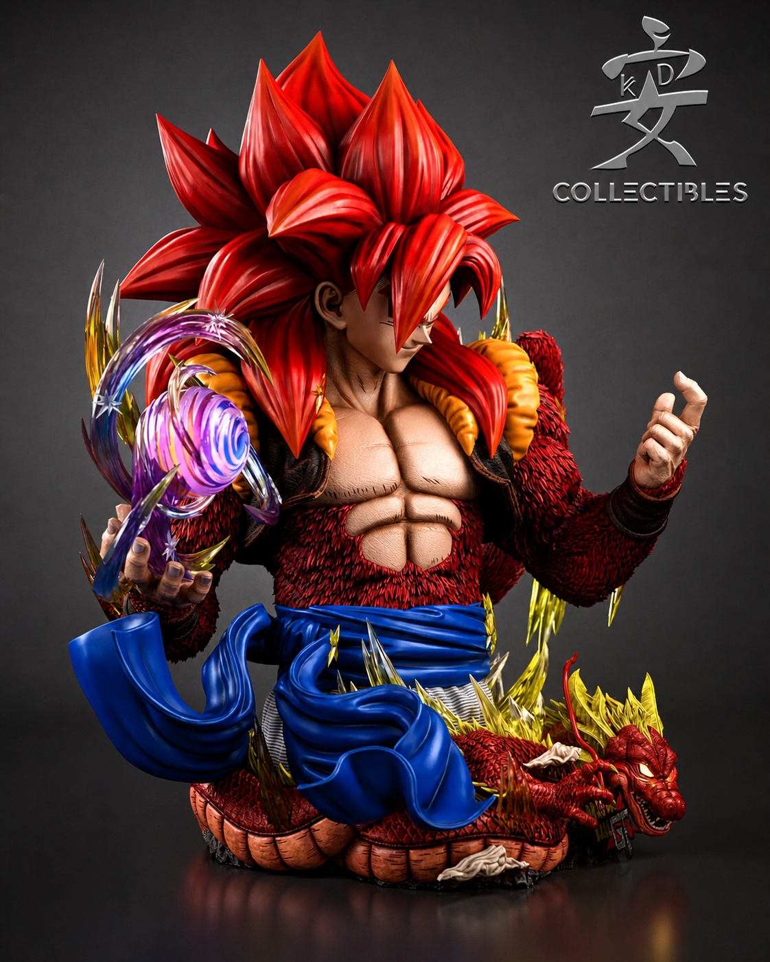 KD Collectibles (KDC Studio) - Gogeta 1/1 Bust Dragon Ball - Image 3