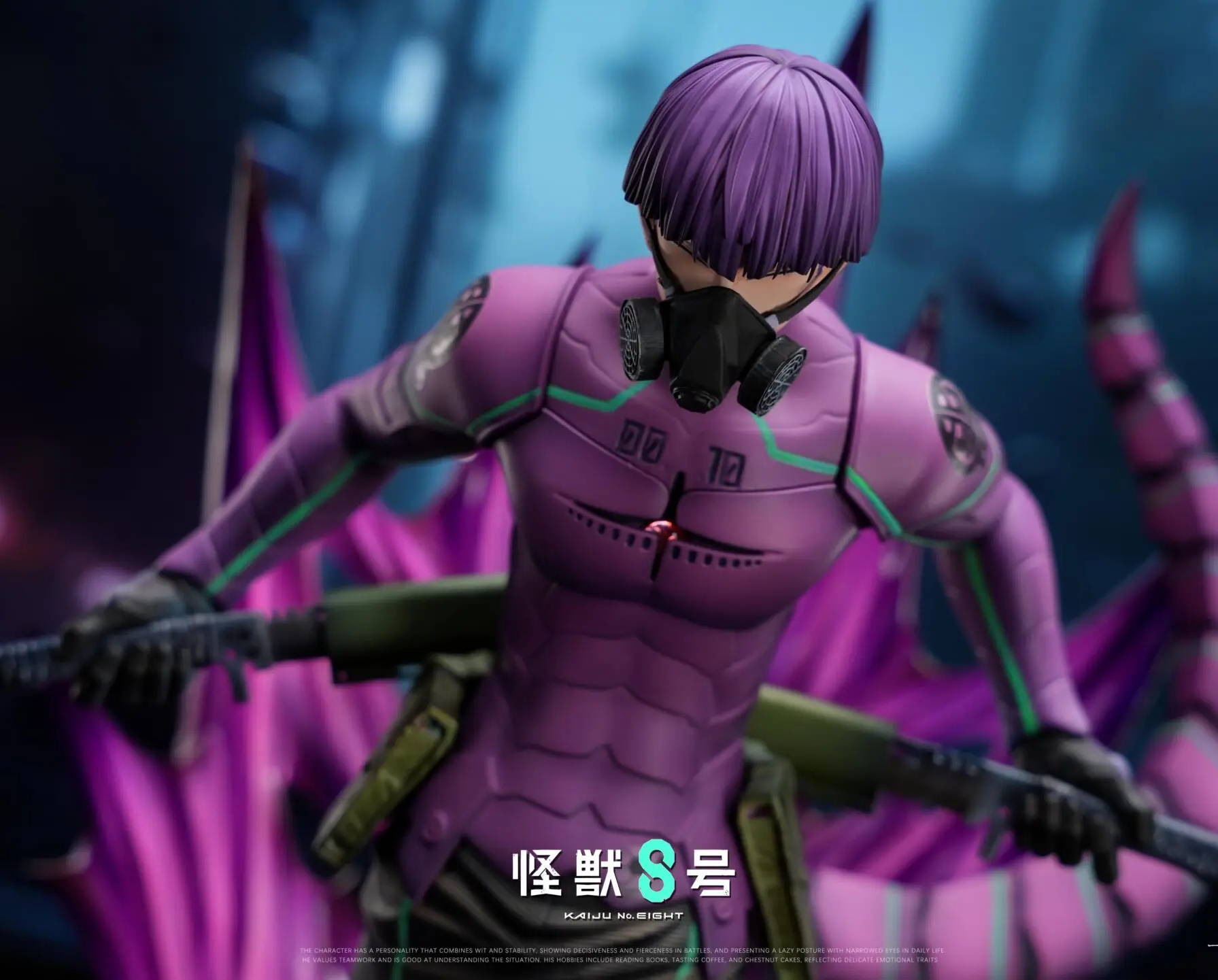 YQY Studio - Soshiro Hoshina Kaiju No. 10 Suit Kaiju No. 8 - Image 4