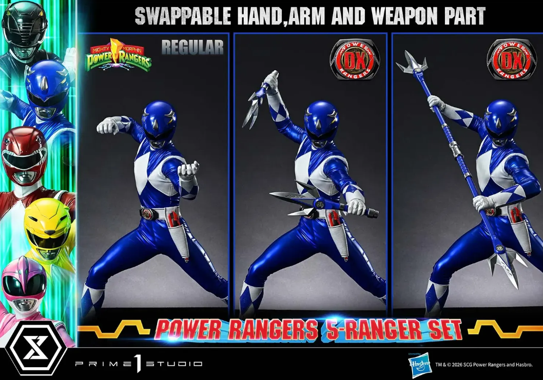 Prime 1 Studio - Premium Masterline Mighty Morphin  Power Rangers Red Ranger (Licensed) - Image 12
