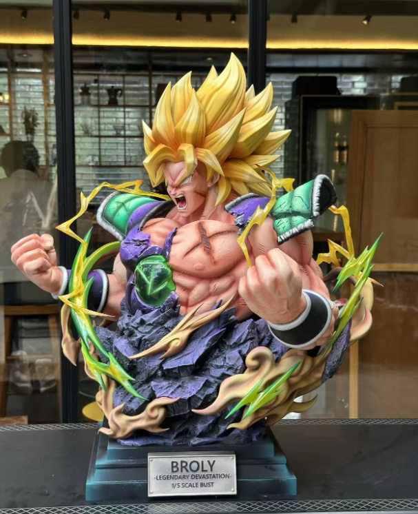 Jing Shen Studio - Full Power Broly Bust - Image 2