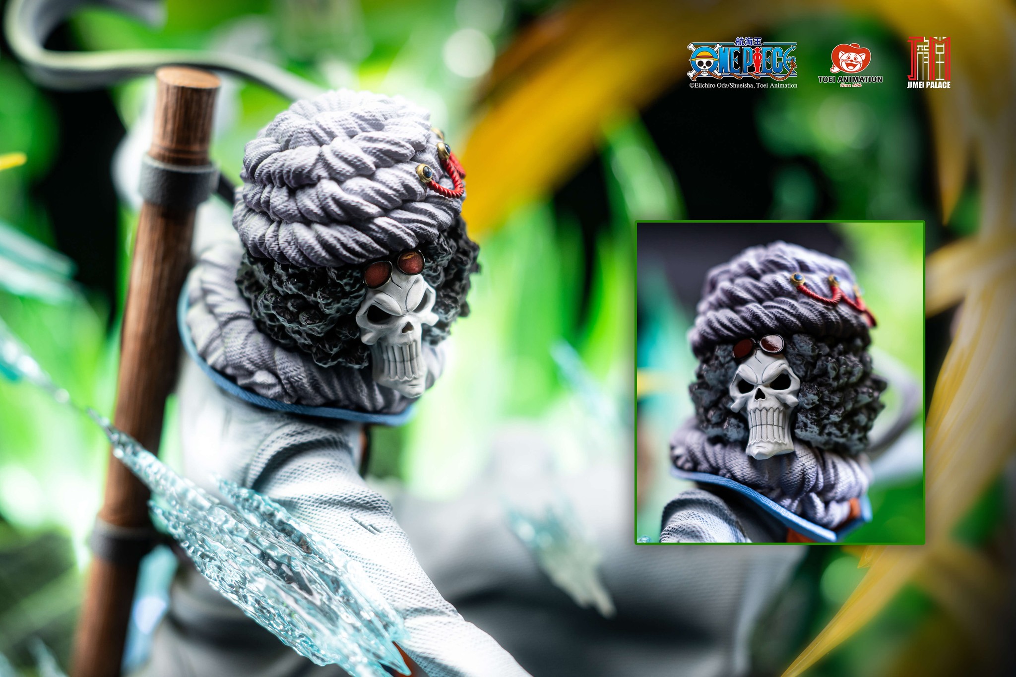 JIMEI PALACE Studio - ONE PIECE Straw Hat Crew Series Vol. 2 Brook Statue (Licensed) - Image 5