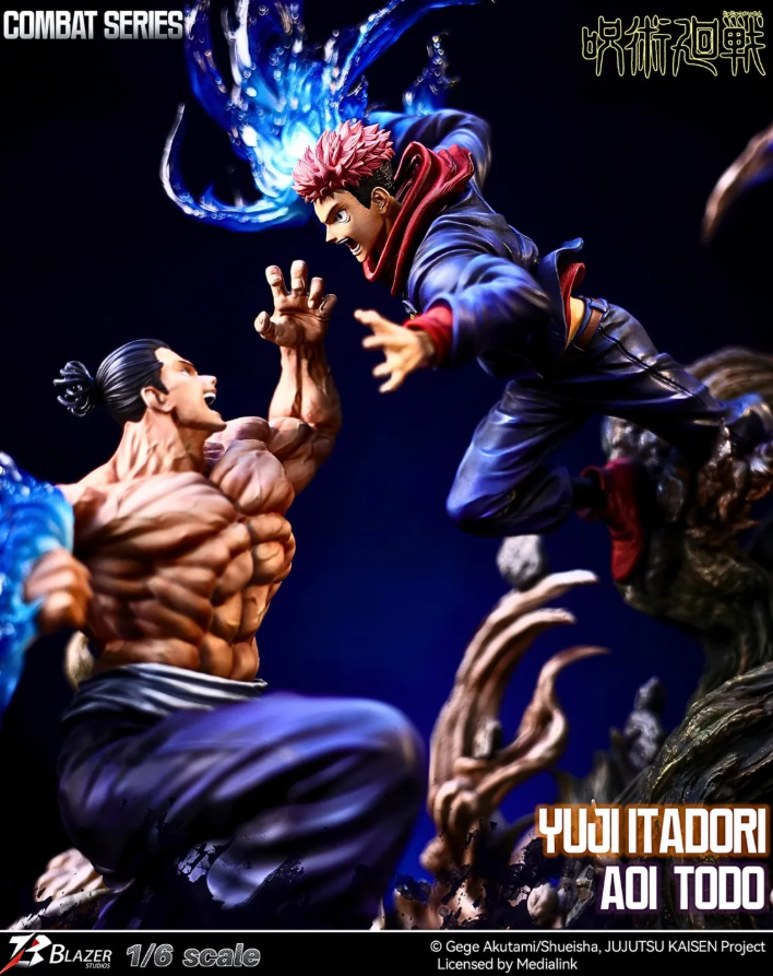Blazer Studio - Yuji Itadori X Aoi Todo 1/6 Scale Statue (Licensed) - Image 2