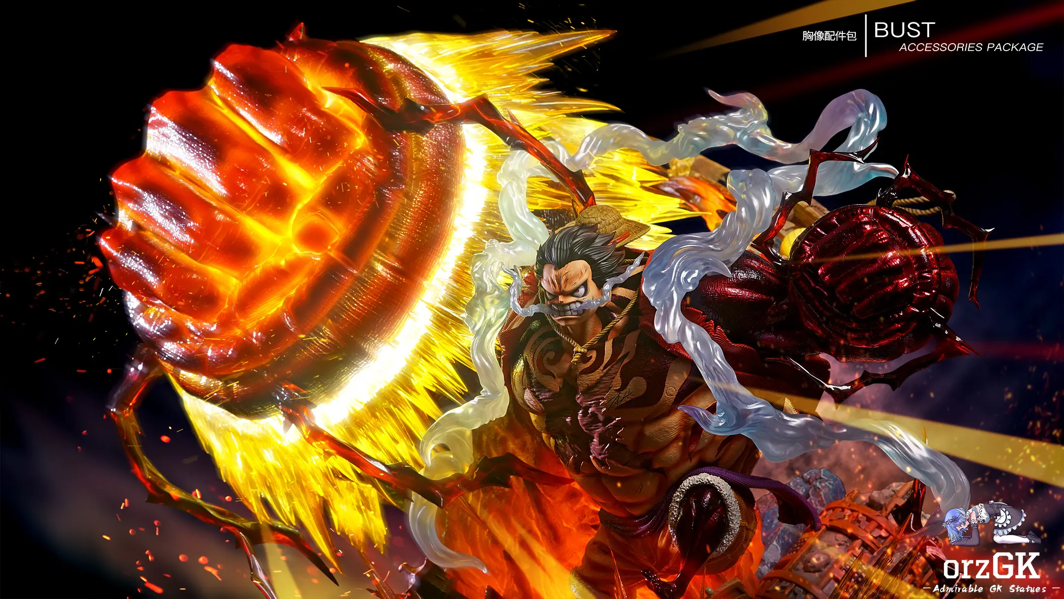 More Fun Studio & Monkey.D Studio - One Piece Gear 4-Elastic Man Luffy - Image 9