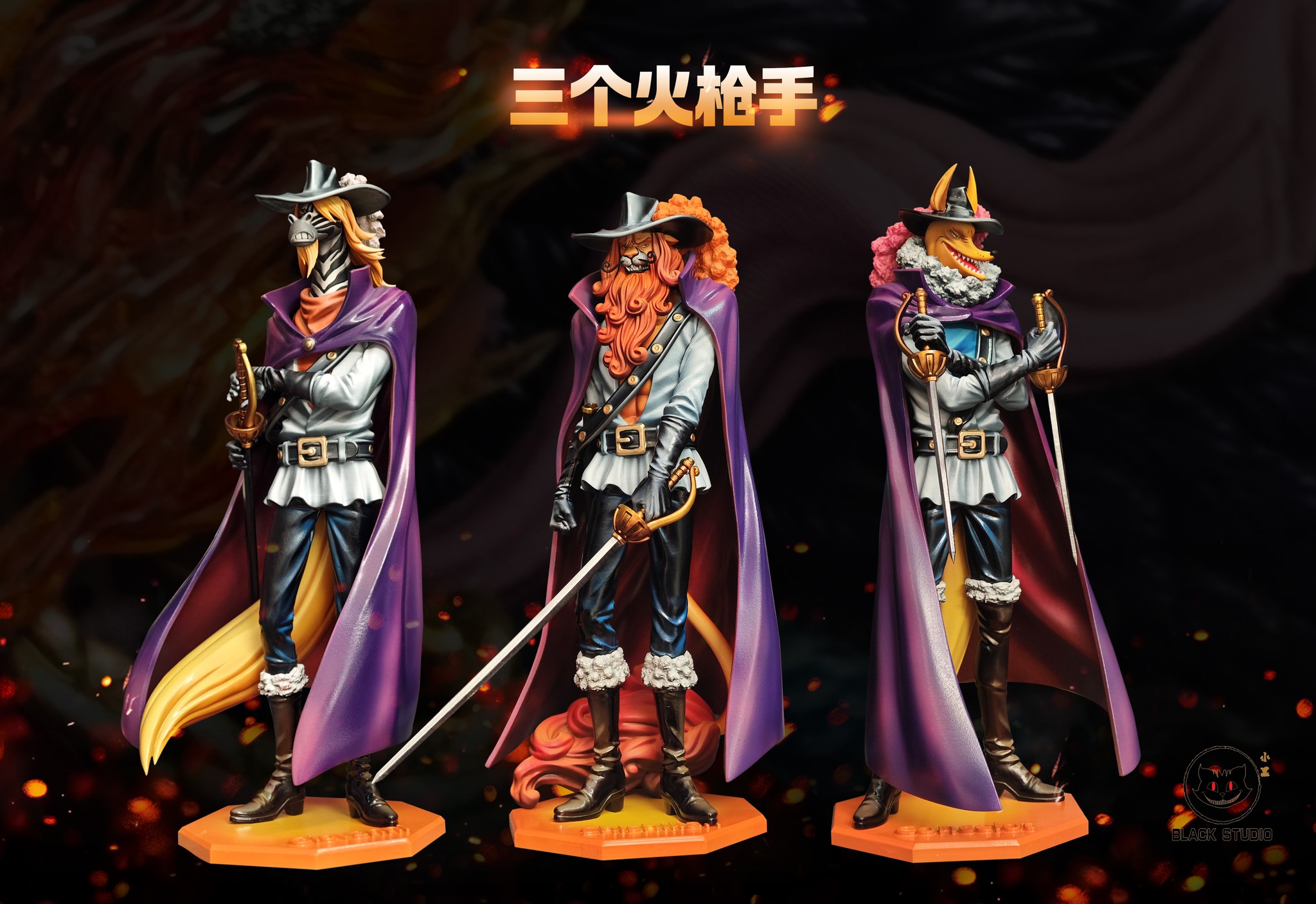 Black Studio - Giovanni x Sicilian x Concelot One Piece