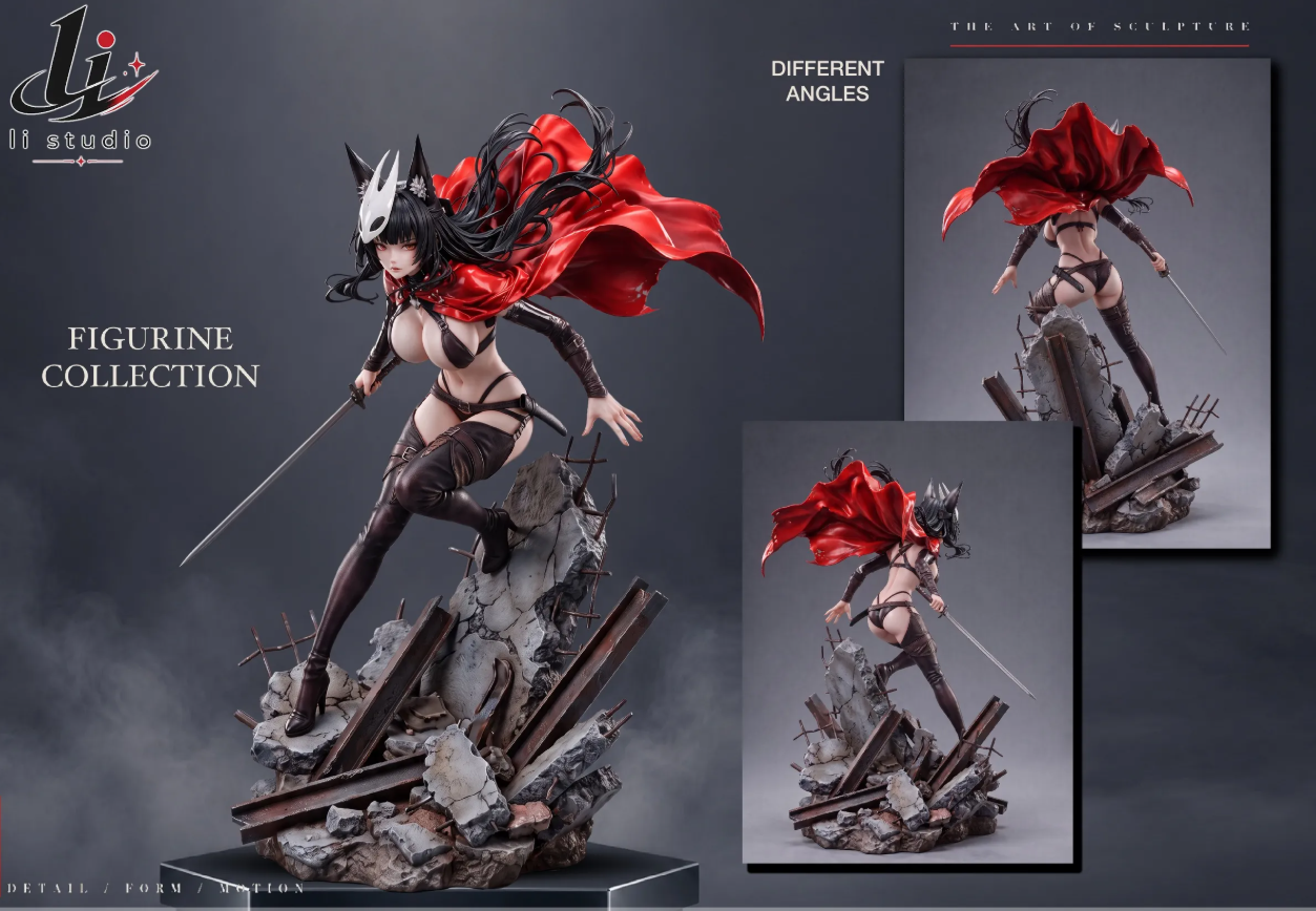 Li Studio - Hoshimi Miyabi Red Fox Shadow - Image 3