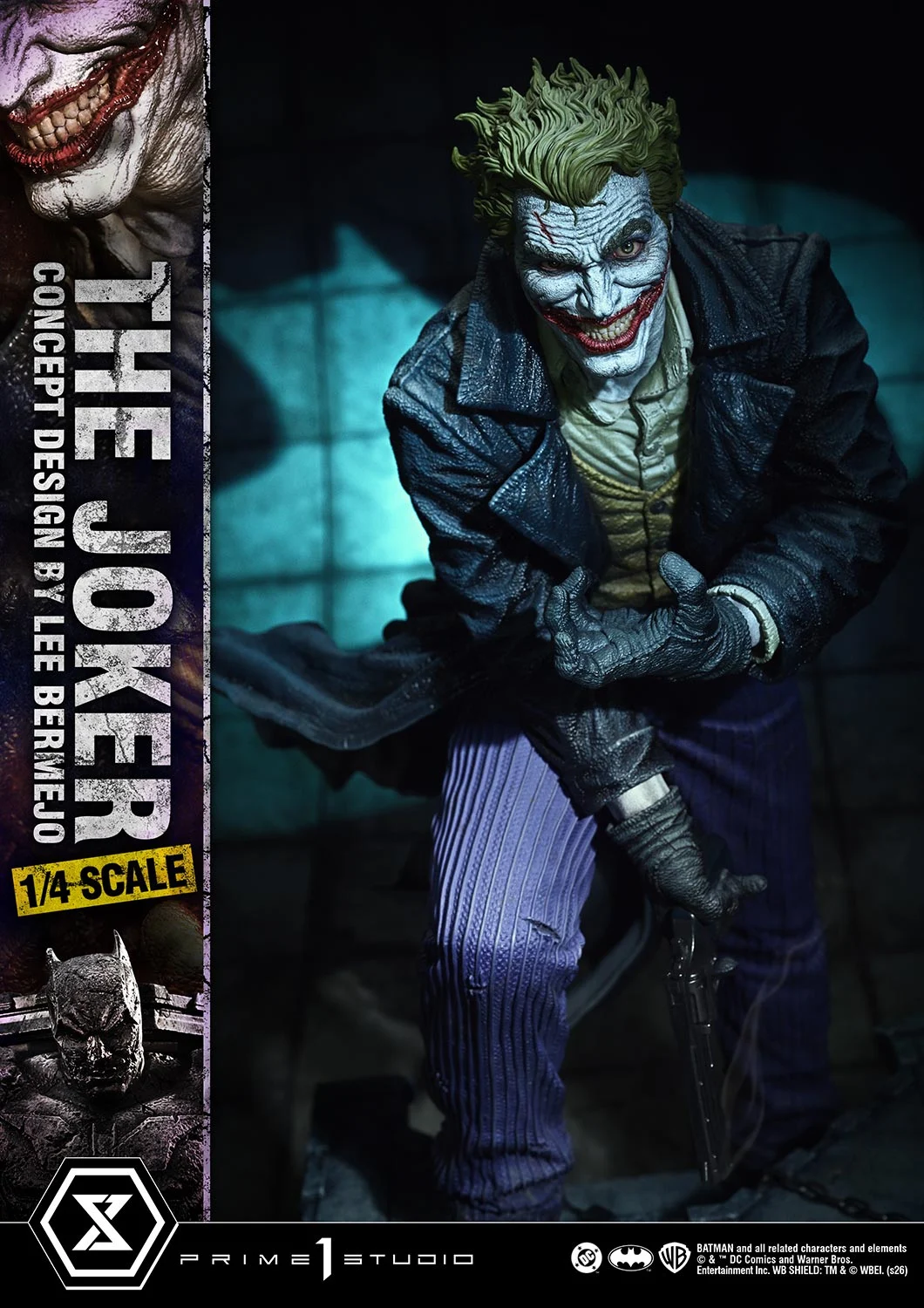 Prime 1 Studio - Ultimate Premium Masterline Batman (Comics) The Joker (Concept Design by Lee Bermejo) UPMDC-15 UPMDC-15DX UPMDC-15DXS (Licensed) - Image 2