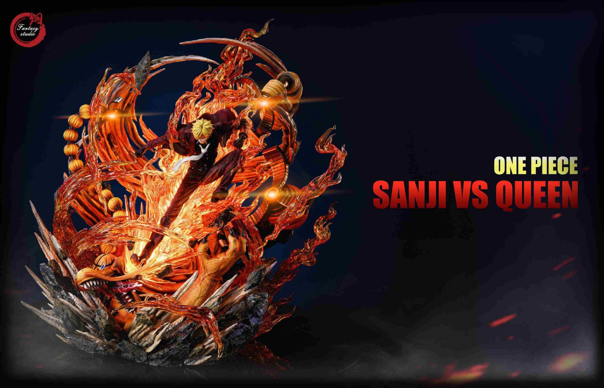 Fantasy Studio - One Piece Series Large Statue The Second Bomb Sanji VS Queen - Image 4