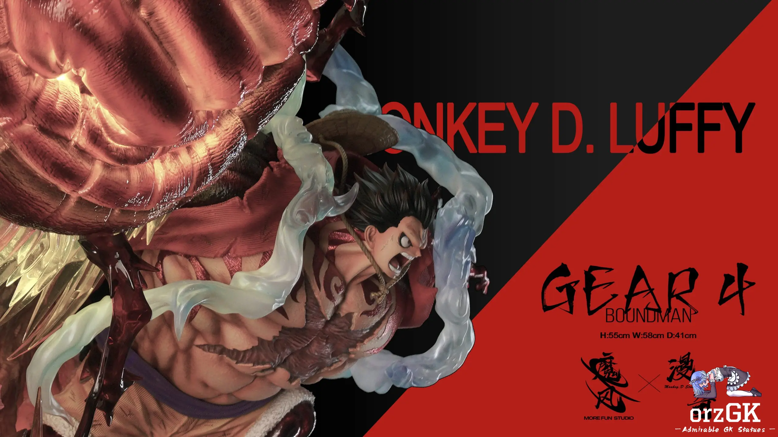More Fun Studio & Monkey.D Studio - One Piece Gear 4-Elastic Man Luffy - Image 5