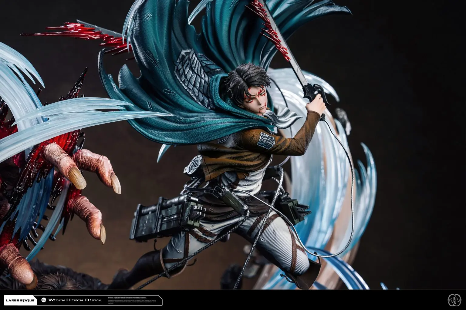 Hertz Studio - Attack on Titan 2.0 Ackerman Levi vs Zeke - Image 4