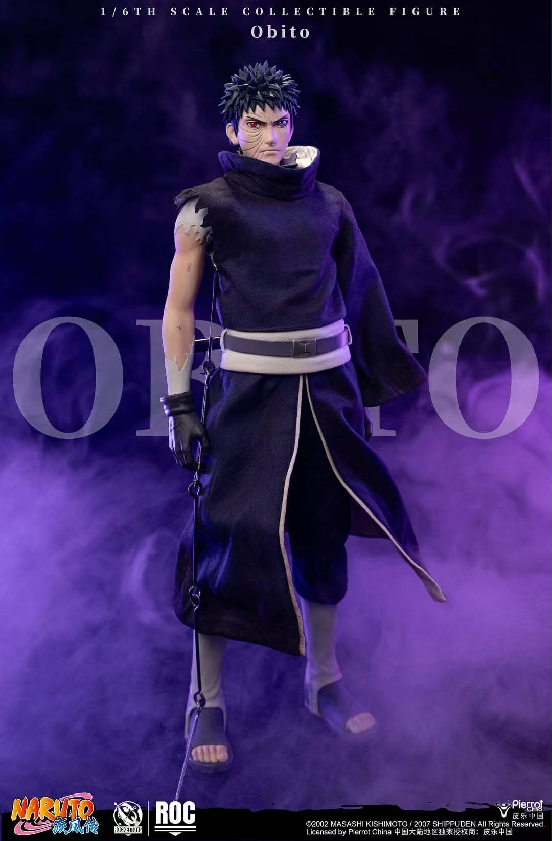 ROCKETTOYS Studio - Naruto Shippuden Obito Madara V.2 1/6 Action Figure (Licensed) - Image 13