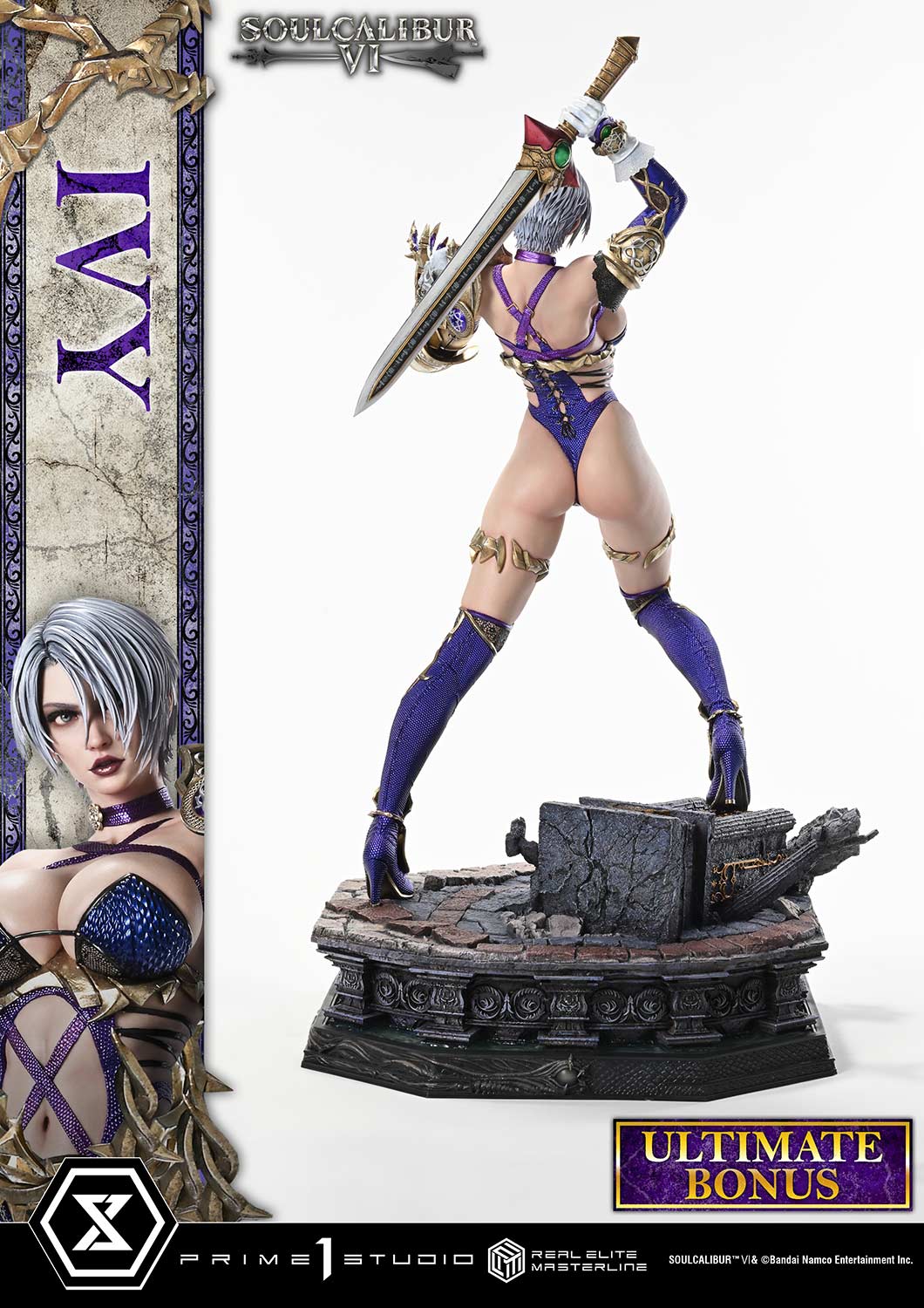 Prime 1 Studio - Real Elite Masterline SOULCALIBUR VI IVY 1/4 Statue REMSC6-01 REMSC6-01UT REMSC6-01UTS (Licensed) - Image 20