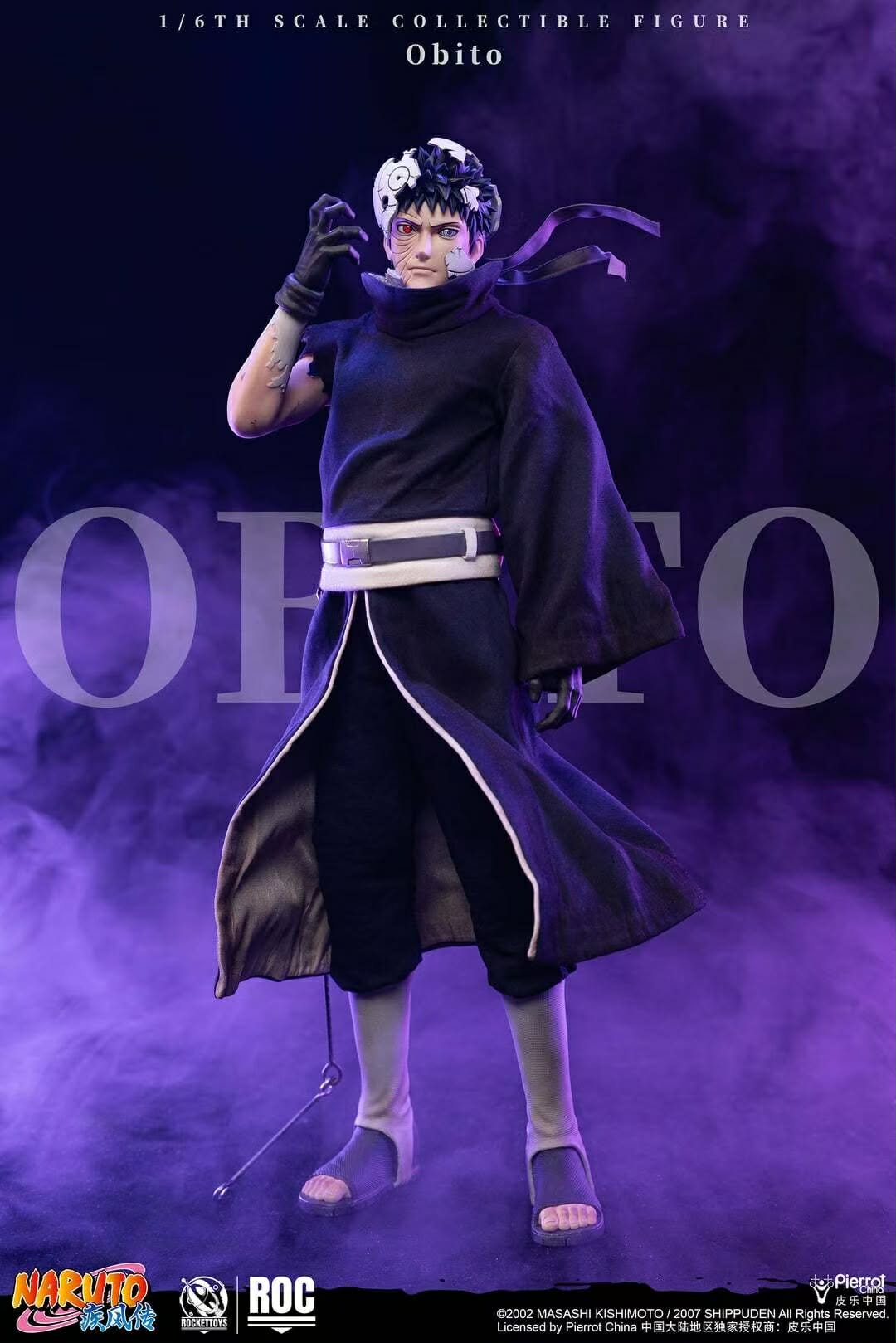 ROCKETTOYS Studio - Naruto Shippuden Obito Madara V.2 1/6 Action Figure (Licensed) - Image 17