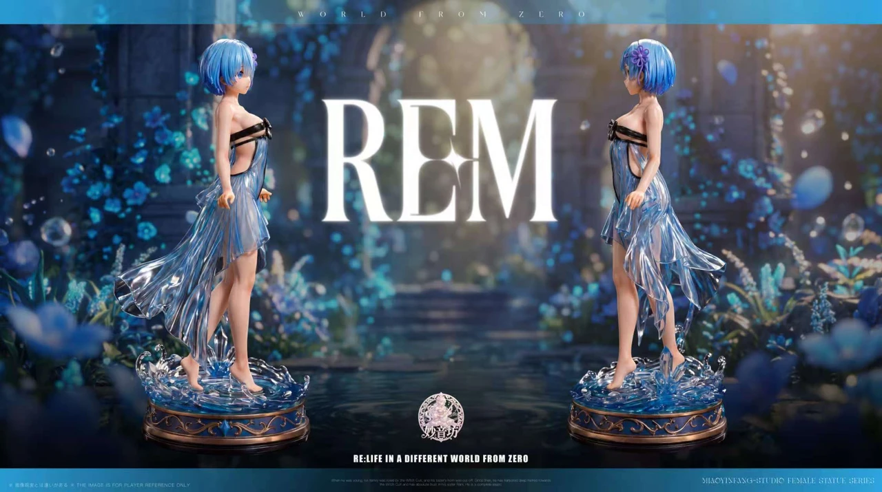 Miao Yin Fang Studio - Blue tulle Rem Re:ZERO - Starting Life - Image 3